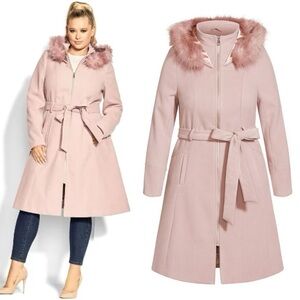 NWT City Chic Miss Mysterious Coat